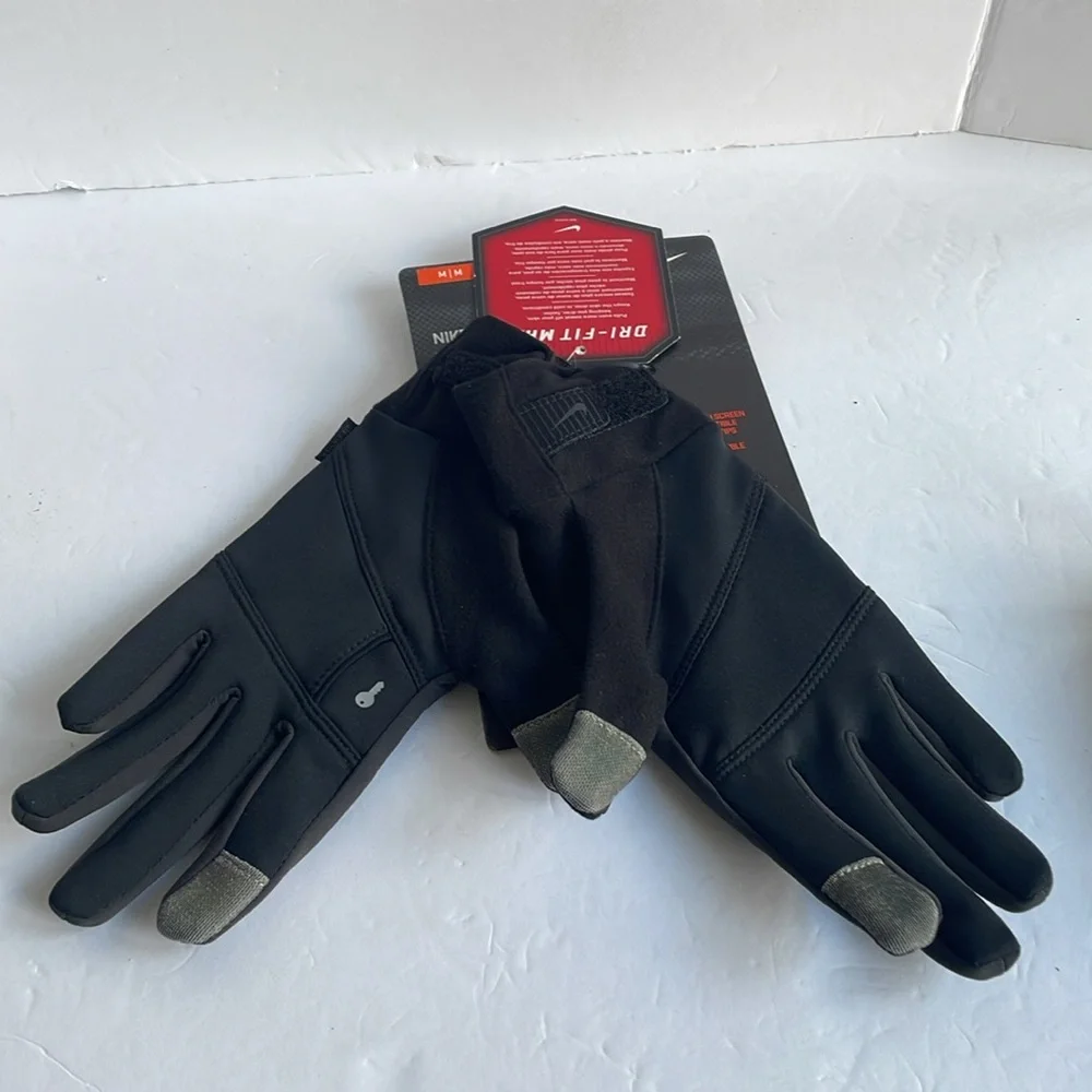 NIKE Womans running gloves Storm Fit Tech